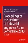 Proceedings of the Institute of Industrial Enginee