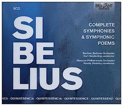 Complete Symphonies & Symphonic Poems, 5 Audio-CDs