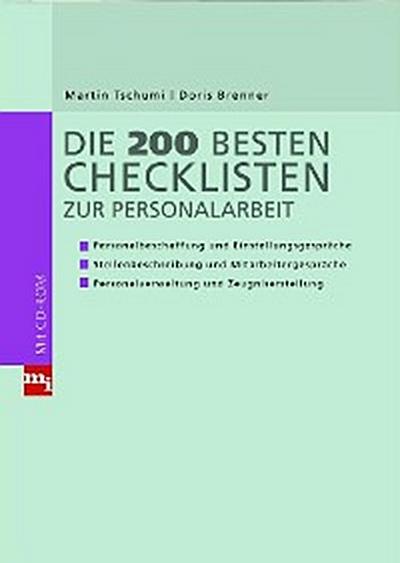 Die 200 besten Checklisten zur Personalarbeit