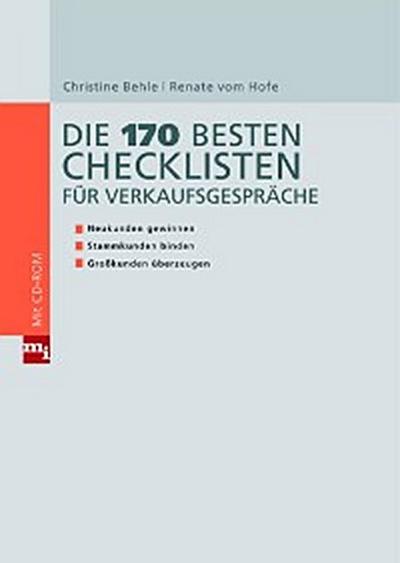 Die 170 besten Checklisten für Verkaufsgespräche