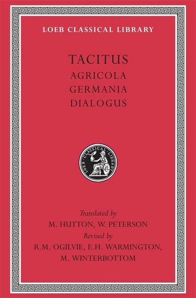 Agricola. Germania. Dialogus
