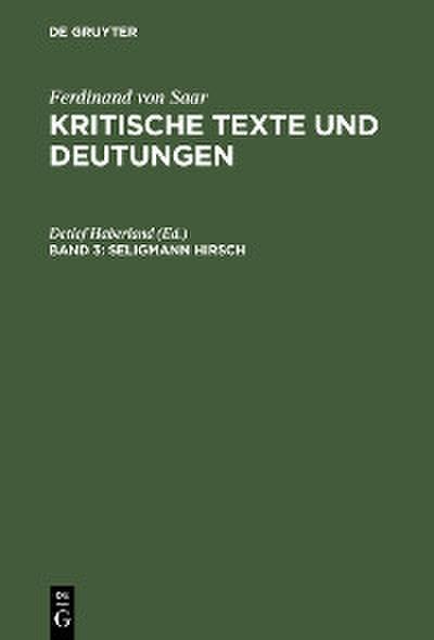 Seligmann Hirsch