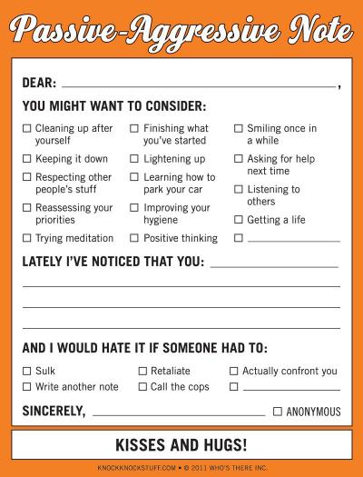 Passive-Aggressive