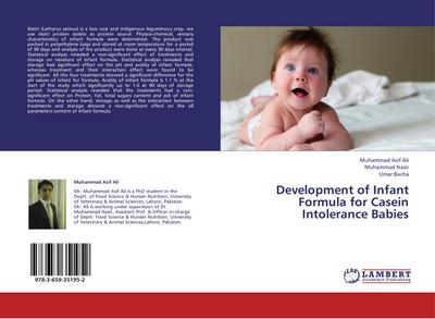 Development of Infant Formula for Casein Intolerance Babies