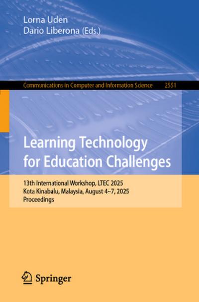 Learning Technology for Education Challenges