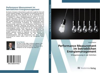 Performance Measurement im betrieblichen Energiemanagement