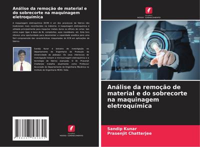 Análise da remoção de material e do sobrecorte na maquinagem eletroquímica