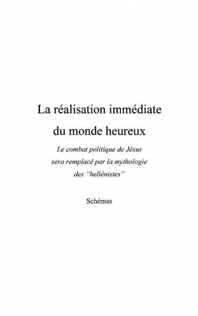 Le combat politique de jesus sera remplace par la mythologie