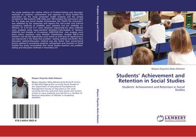 Students’ Achievement and Retention in Social Studies