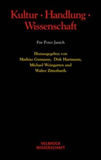 Kultur - Handlung - Wissenschaft
