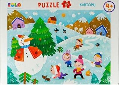 40 Parca Yer Puzzle - Kartopu