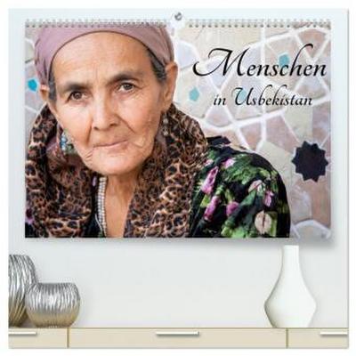 Menschen in Usbekistan (hochwertiger Premium Wandkalender 2026 DIN A2 quer), Kunstdruck in Hochglanz