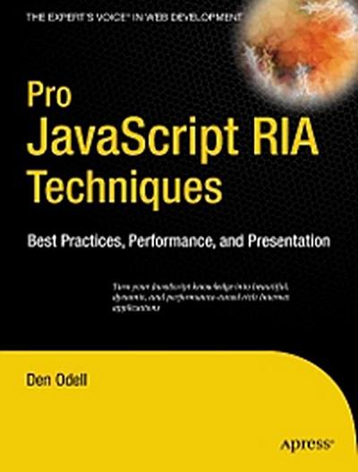 Pro JavaScript RIA Techniques