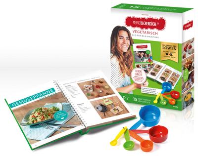 Meine Becherküche Band 7- 5 Messbecher und ein Rezeptbuch mit 15 Rezepten, Vegetarische Gerichte für Kinder und Erwachsene, Bekannt aus Die Höhle der ... / Bekannt aus Die Höhle der Löwen)