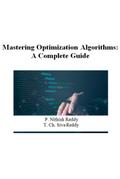 Mastering Optimization Algorithms: A Complete Guide (101, #1)