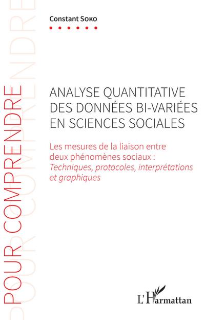 Analyse quantitative des données bi-variées en sciences sociales