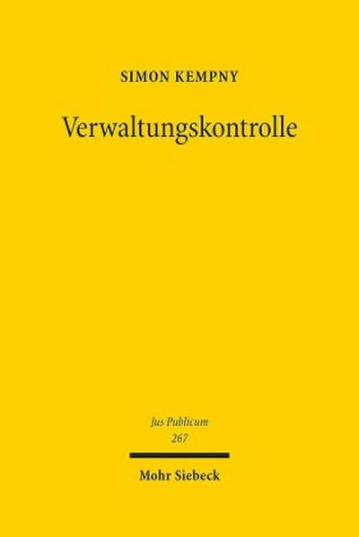 Verwaltungskontrolle