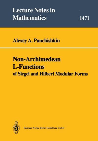 Non-Archimedean L-Functions