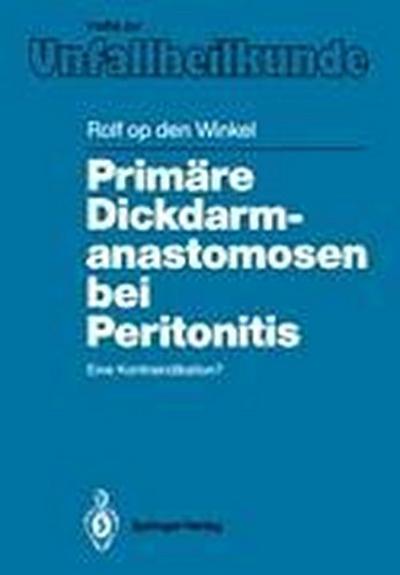 Primäre Dickdarmanastomosen bei Peritonitis
