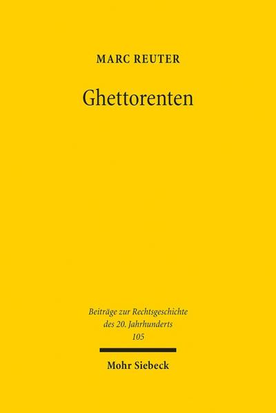 Ghettorenten Marc Reuter Ebay