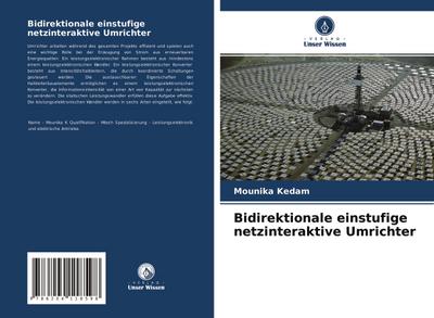Bidirektionale einstufige netzinteraktive Umrichter