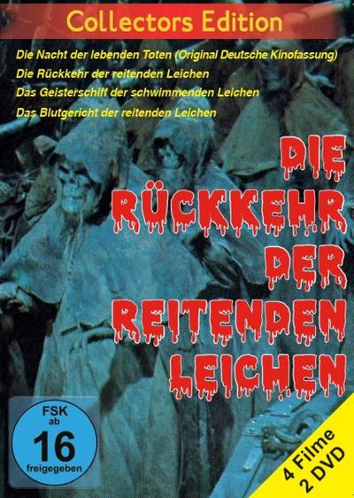 Die Nacht der lebenden Toten, Die Rückkehr der reitenden Leichen, Das Geisterschiff der schwimmenden Leichen, Das Blutgericht der reitenden Leichen Co