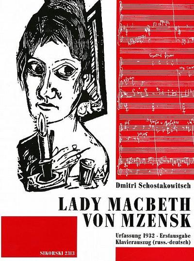Lady Macbeth von Mzensk OperKlavierauszug (r/dt)