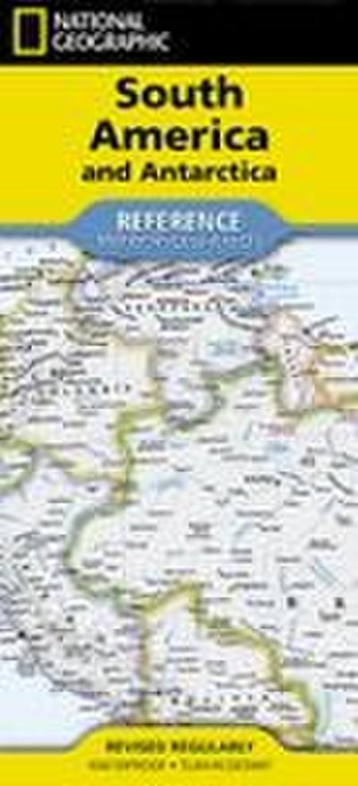 South America and Antarctica Map