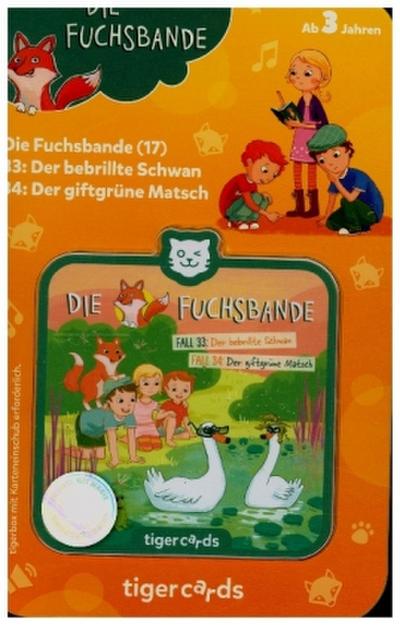 tigercard - Die Fuchsbande - Der bebrillte Schwan / Der giftgrüne Matsch