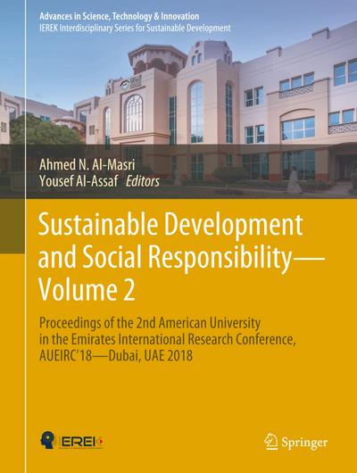 Sustainable Development and Social Responsibility¿Volume 2