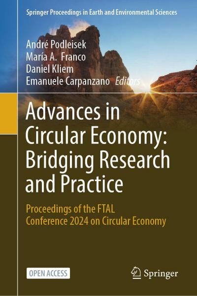 Advances in Circular Economy: Bridging Research and Practice