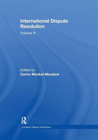 International Dispute Resolution