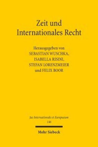 Zeit und Internationales Recht