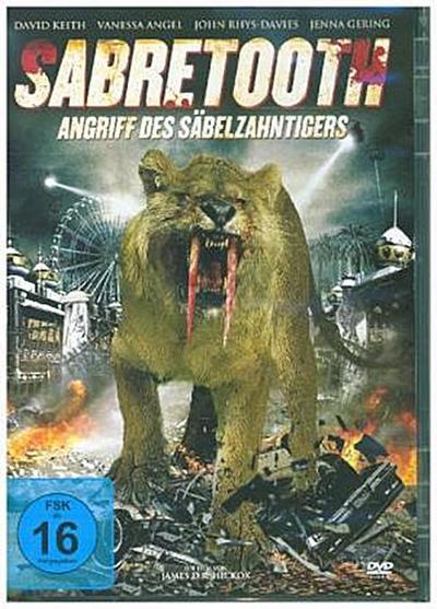 Sabretooth - Angriff des Säbelzahntigers, 1 DVD