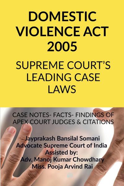 ’Domestic Violence ACT 2005’ - Supreme Court’s Leading Case Laws