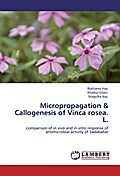 Micropropagation & Callogenesis of Vinca rosea. L.