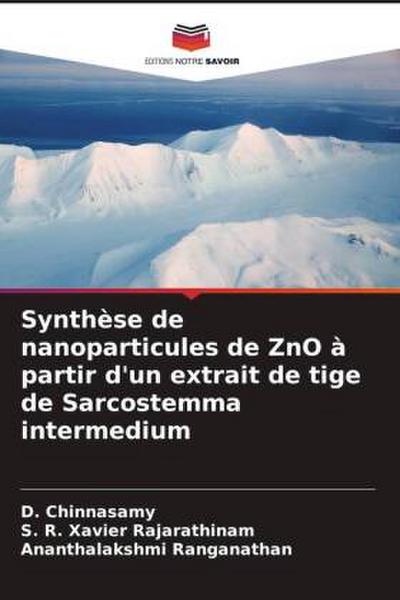 Synthèse de nanoparticules de ZnO à partir d’un extrait de tige de Sarcostemma intermedium
