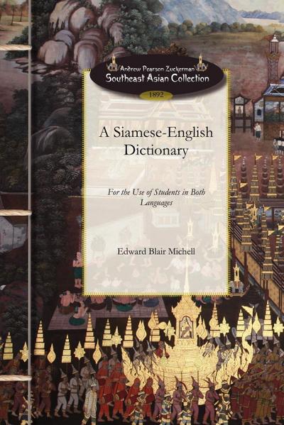 A Siamese-English Dictionary