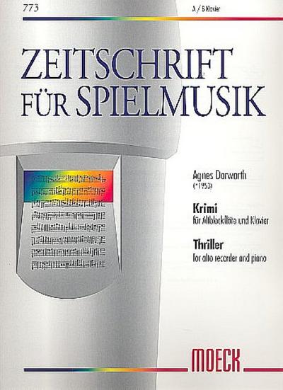 Krimifür Altblockflöte und Klavier