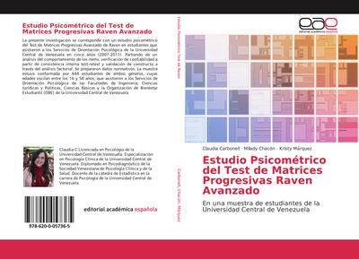 Estudio Psicométrico del Test de Matrices Progresivas Raven Avanzado