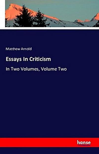 Essays In Criticism
