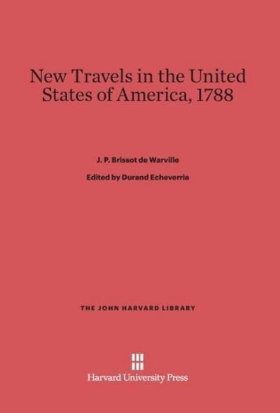 New Travels in the United States of America, 1788