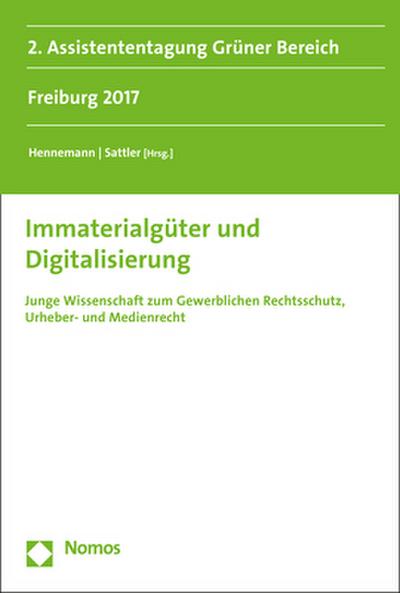 Immaterialgüter und Digitalisierung