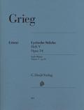 Grieg, Edvard - Lyrische Stücke Heft V, op. 54