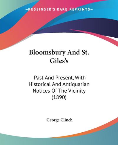 Bloomsbury And St. Giles’s