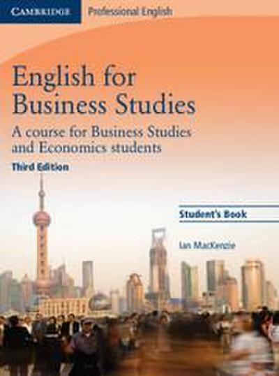English for Business Studies Student’s Book