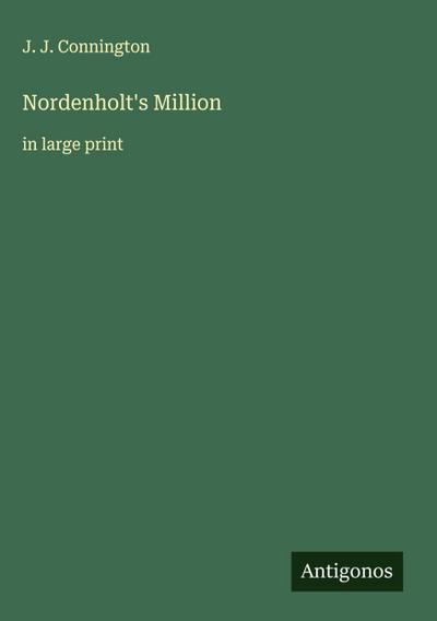 Nordenholt’s Million