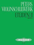 Peters-Violinschulwerk: Etüden, Band 2