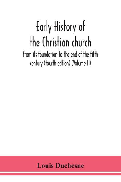 Early history of the Christian church
