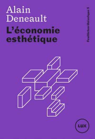 L’’économie esthétique